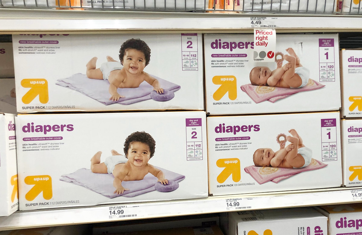 up and up brand diapers