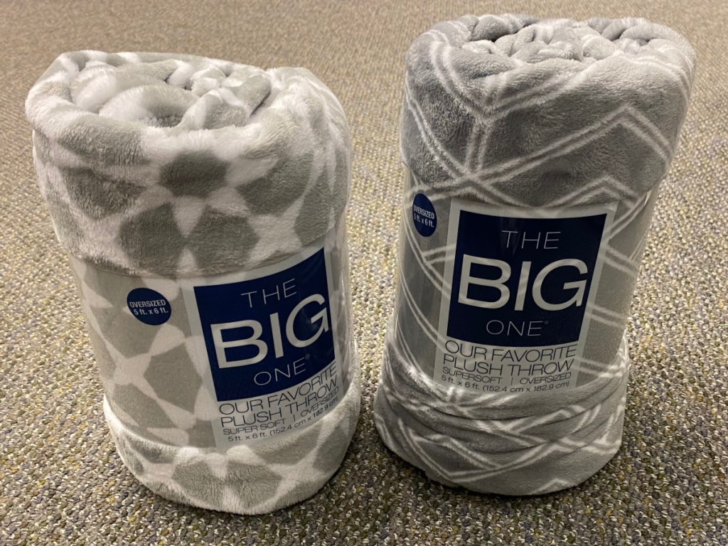 the big one plush throw blanket chonky cat