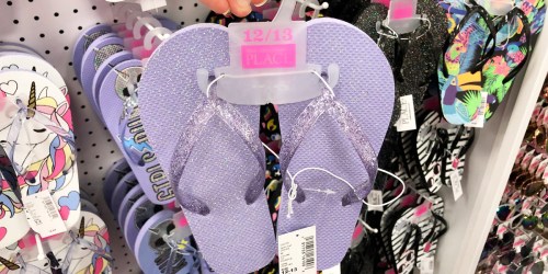 The Children’s Place Flip Flops from $1 Shipped (Regularly $6)