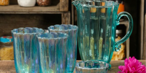 The Pioneer Woman 5-Piece Pitcher & Tumbler Set Only $28.64 on Walmart.com