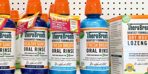 TheraBreath Oral Rinse 2-Pack Only $10.85 Shipped on Amazon | Just $5.42 Per Bottle