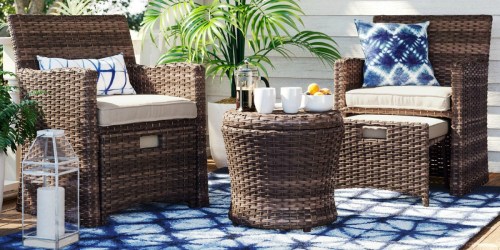 Threshold 5-Piece Wicker Patio Set Only $275 Shipped on Target.com (Regularly $550)