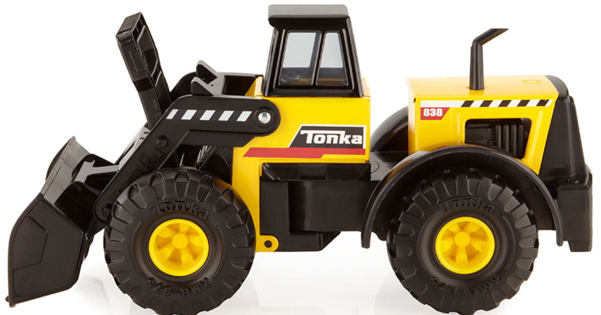 tonka funrise toy classics steel front loader