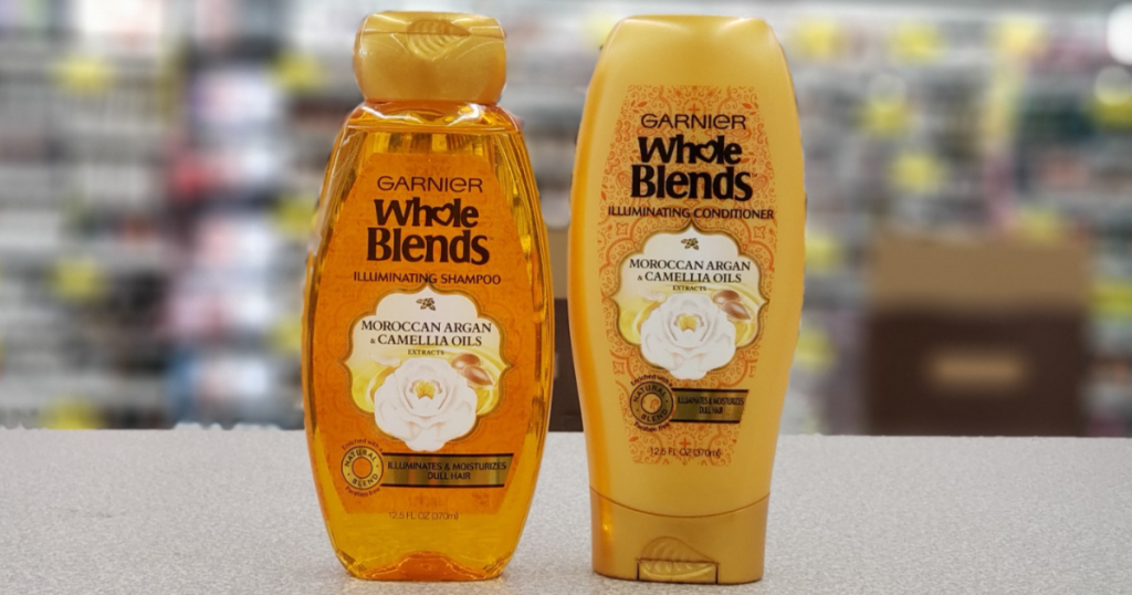 garnier whole blends shampoo and conditioner