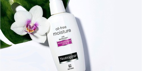 Neutrogena Oil-Free Moisturizer w/ Sunscreen Only $5.64 Shipped on Amazon (Regularly $12)