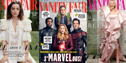 Complimentary 1-Year Vanity Fair Magazine Subscription | No Credit Card Needed