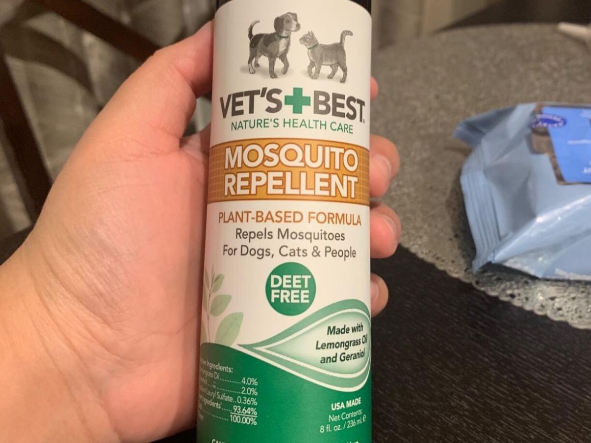 Vet S Best Mosquito Repellent Spray For Pets Just 3 30 Shipped On Amazon   Vets Best Mosquito Repellent 1 