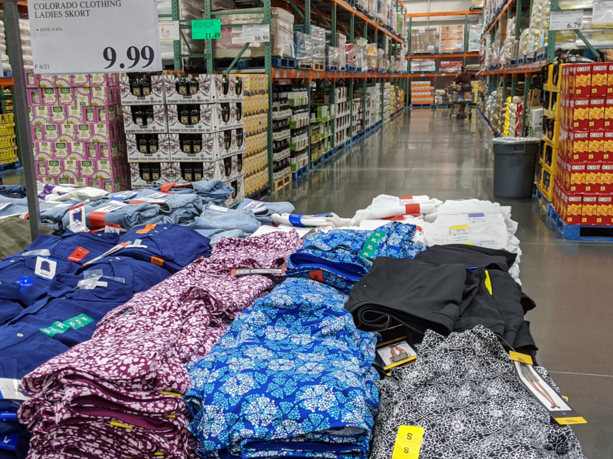 Costco clothing outlet womens