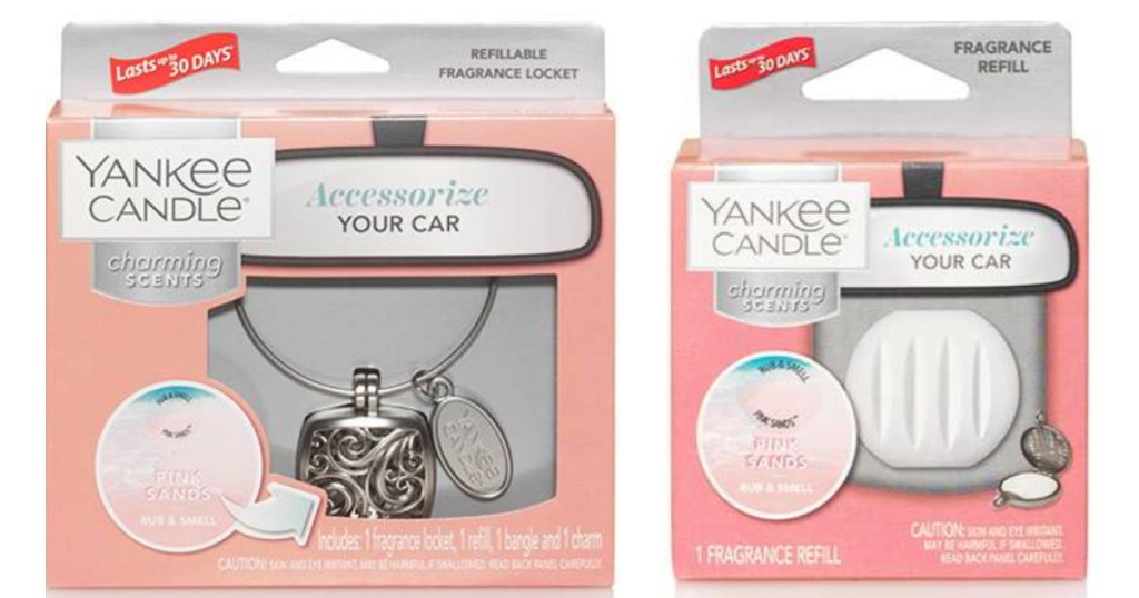 Yankee Candle Charming Car Scents box and refill box