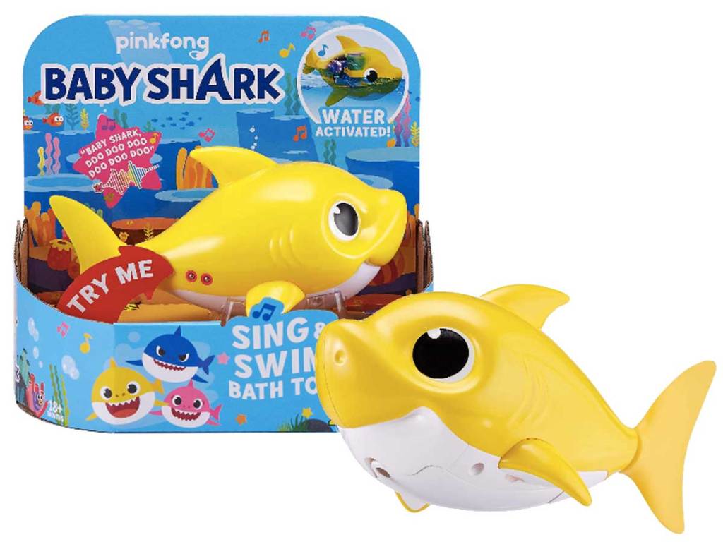 baby shark bath toy