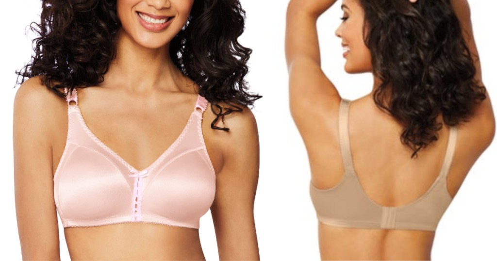 bali double support bra front and back