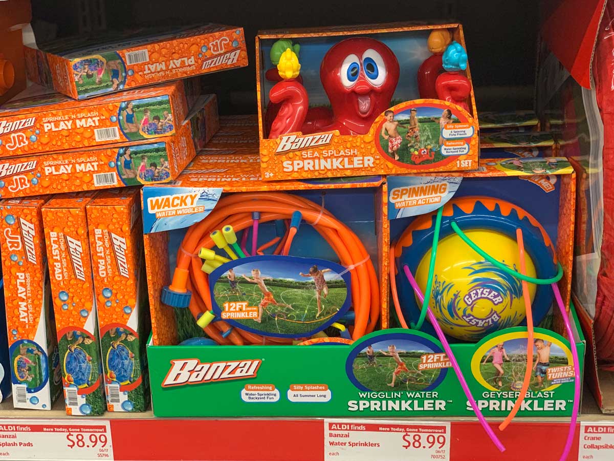 Banzai Kids Sprinklers Just $8.99 at 