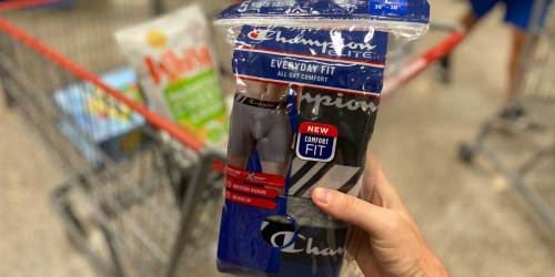 Champion Men’s Boxer Briefs 5-Pack Just $9.99 at Costco (Regularly $15)