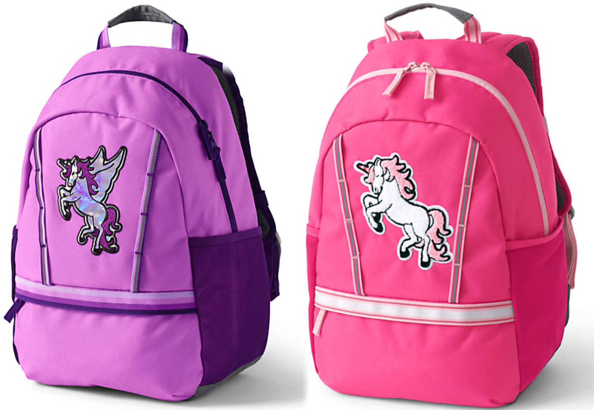 lands end unicorn backpack