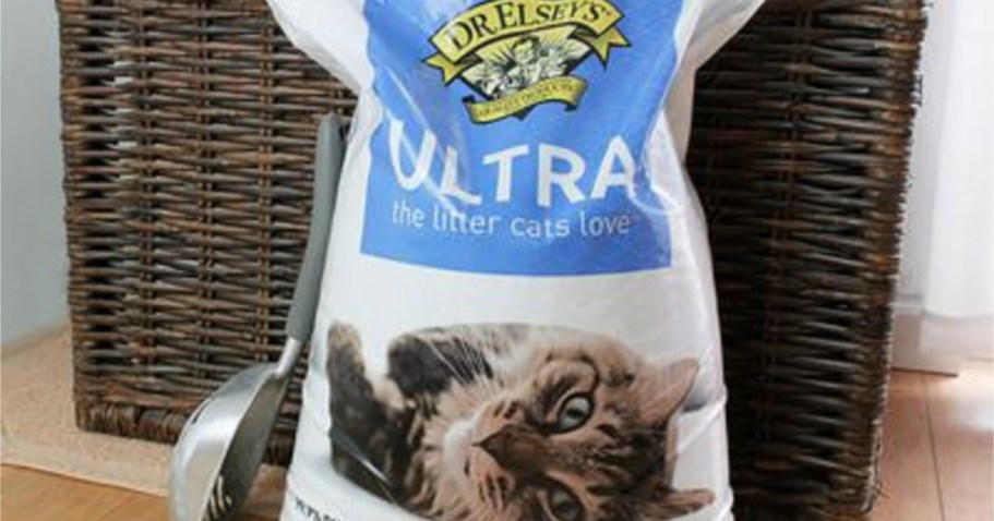 Dr. Elsey’s 40-Pound Cat Litter Only $11.87 Shipped on Amazon (Regularly $24)