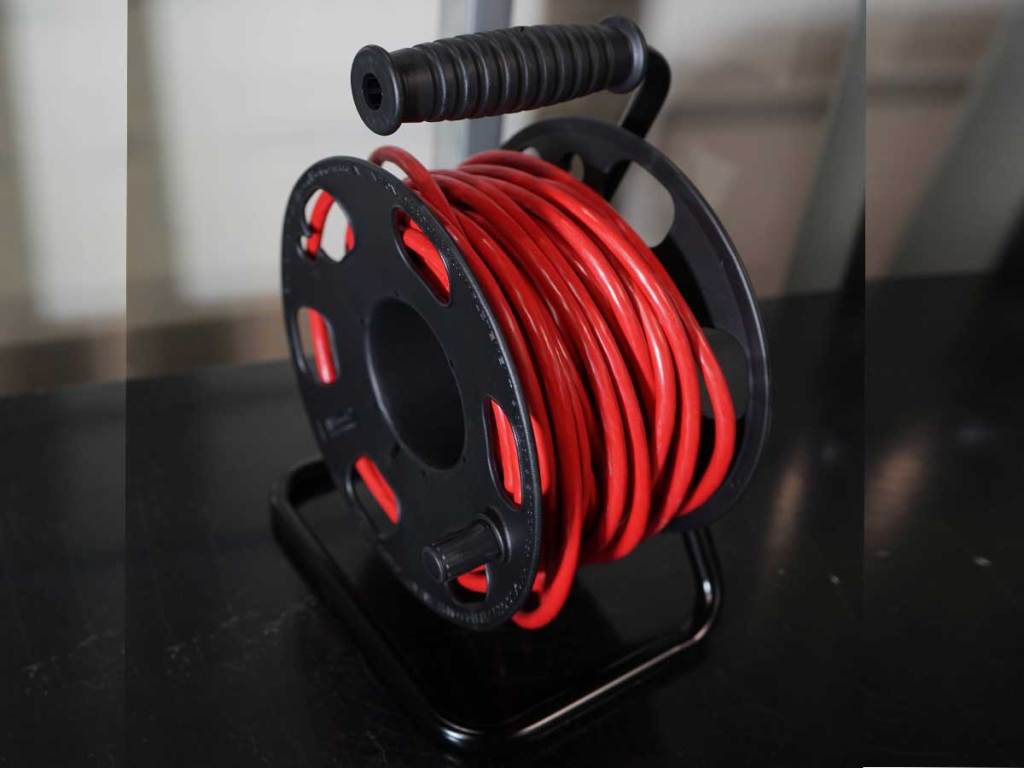 Extension Cord Storage Reel w/ Metal Stand Only $7.29 on Walmart