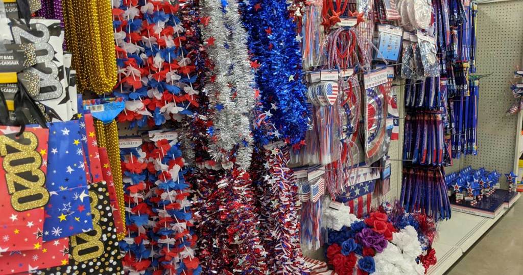 Fourth of July Decor & Accessories Just 1 at Dollar Tree