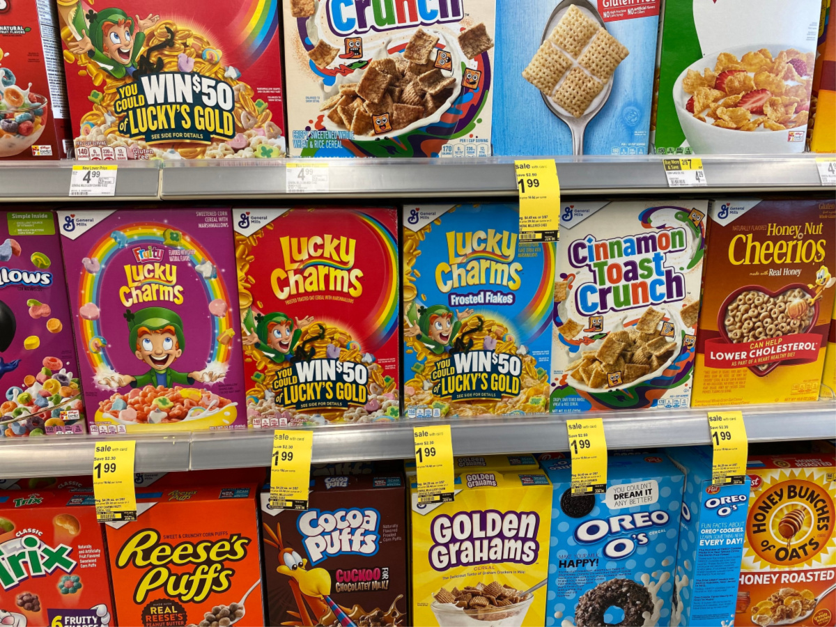 General Mills Cereal Only $1.49 Each At Walgreens