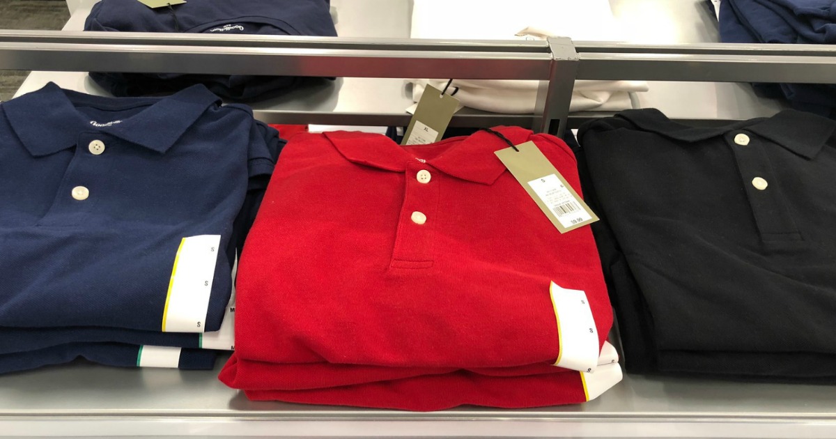 Men's Polo Tops from $6.99 at Target 