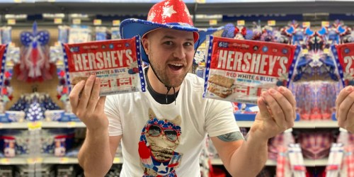 Hershey’s Red White & Blue Cookies ‘N’ Creme Bars Now Available at Walmart