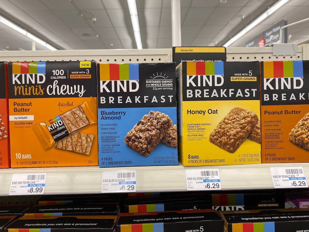 KIND bars at CVS 