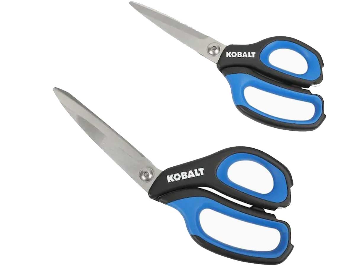 stock image of kobalt scissors