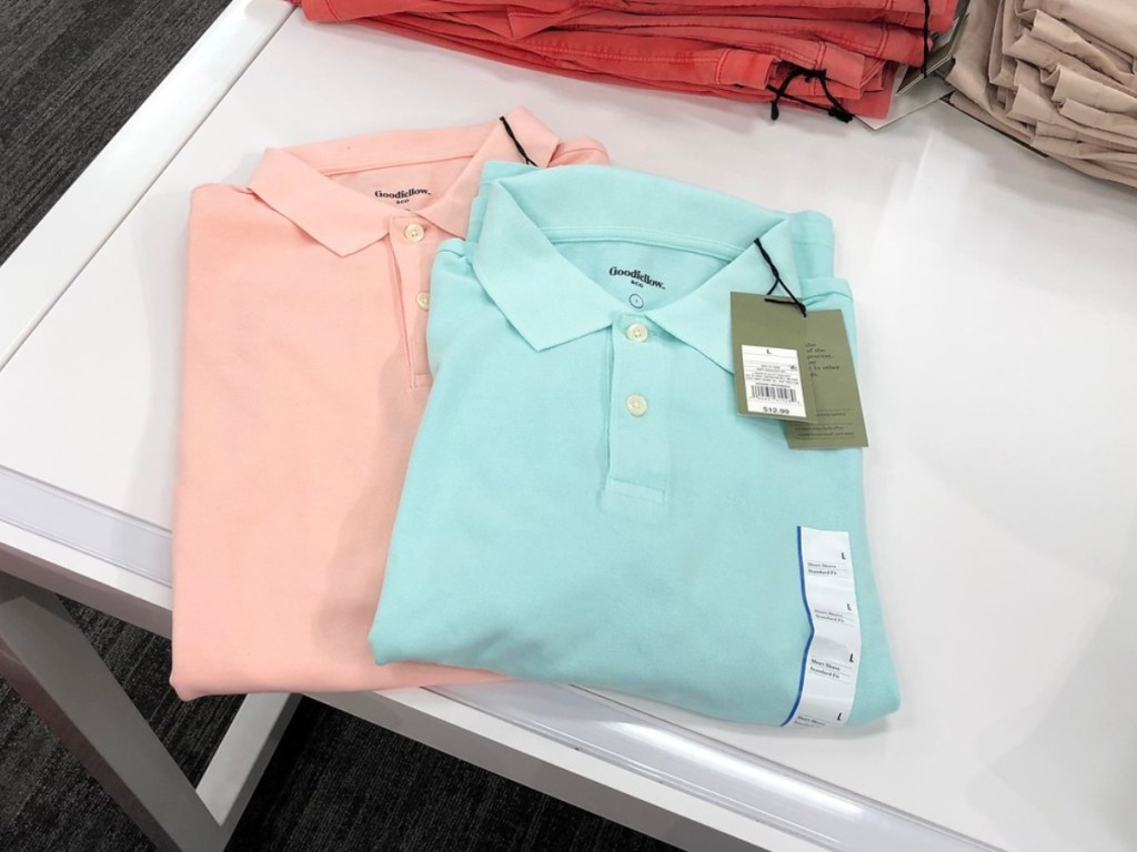 pastel polo shirts
