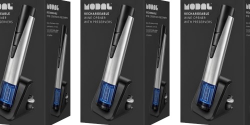 Modal Automatic Wine Opener Set Only $14.99 on Best Buy (Regularly $30)