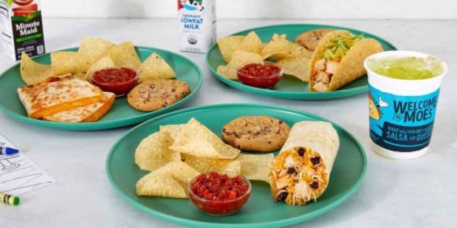 Get a FREE Kids Meal at Moe’s Through September