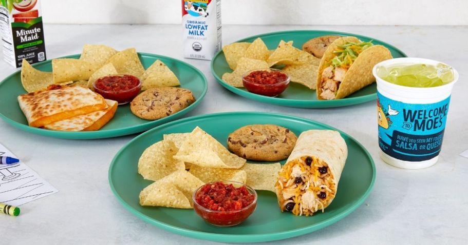 Get a FREE Kids Meal at Moe’s Through September