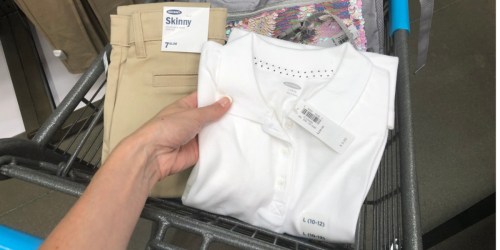 Old Navy Uniform Sale: Buy 1, Get 1 FREE