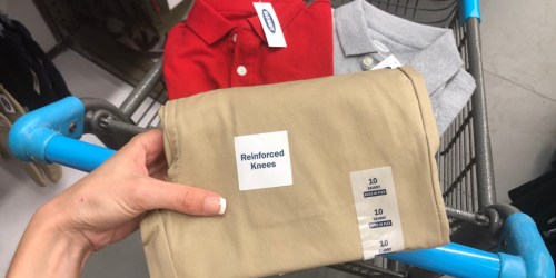Up to 40% Off Old Navy School Uniforms | Polo Shirts from $5 + More!