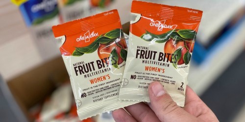 FREE One A Day Women’s Fruit Bites Vitamins Trial Size at CVS