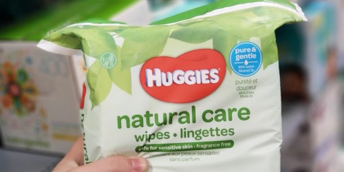 Huggies Natural Care Sensitive Baby Wipes 528-Count Only $9.80 Shipped on Amazon (Regularly $15)