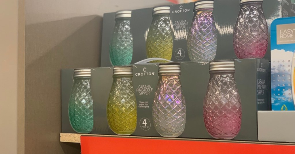 pineapple sippers at ALDI