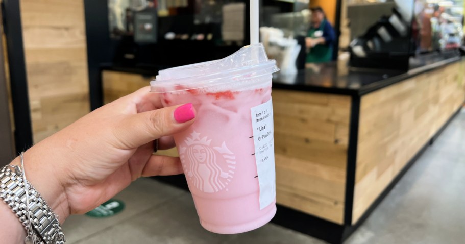 New Starbucks Valentine’s Day Drinks Are Launching in February