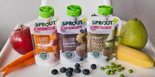 30% Off Sprout Organic Baby Food + Free Shipping on Amazon