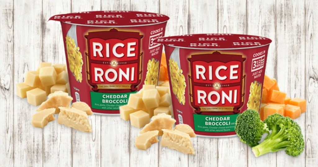 Rice A Roni Individual Cups 12Pack Only 7 Shipped at Amazon Just 61