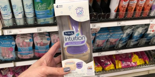Schick Razors from 99¢ After Cash Back at Target (Regularly $10)
