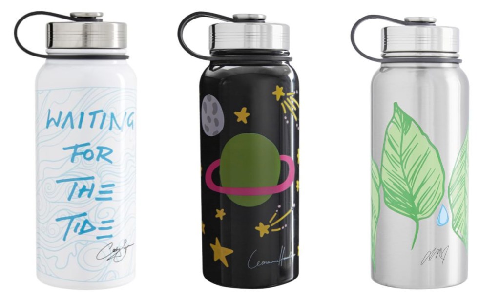 st. jude water bottles for pottery barn teen