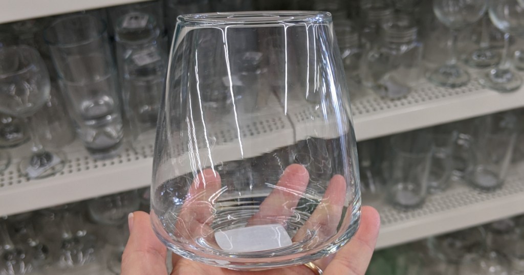 Stemless Wine Glasses Only 1 at Dollar Tree InStore & Online