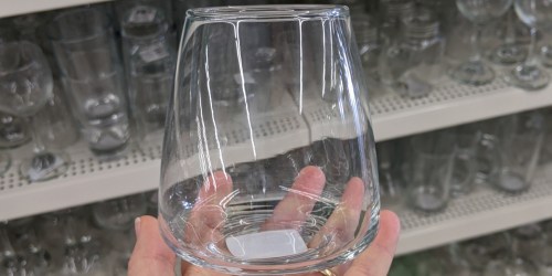 Stemless Wine Glasses Only $1 at Dollar Tree | In-Store & Online
