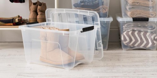 Iris 12-Quart Storage Box Only $4.84 Shipped on HomeDepot.com