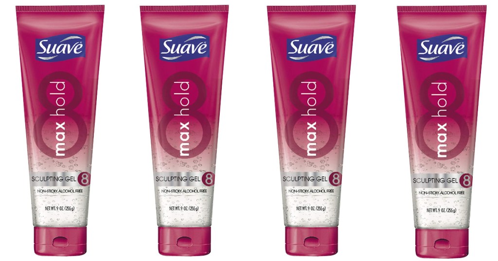 four Suave max hold Gel