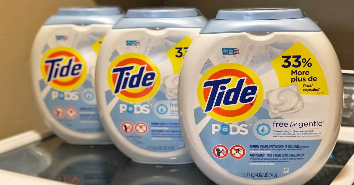 Tide Free Gentle Detergents