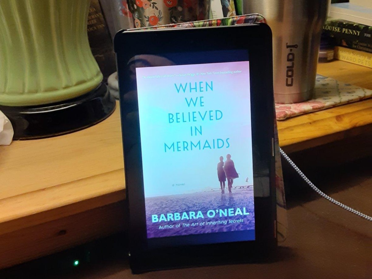 Couverture du livre When We Believed in Mermaids sur l'écran du Kindle