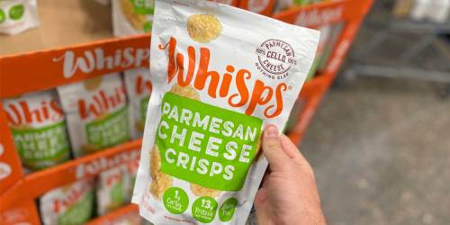 Whisps Cheese Crisps Bags 4-Pack from $10 Shipped on Amazon | Keto-Friendly Snack