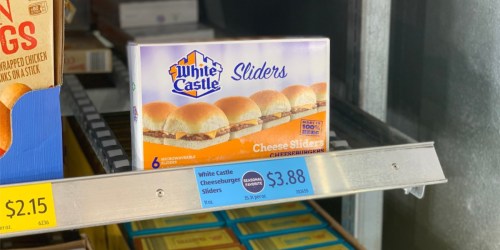 White Castle Sliders 6-Pack Only $3.88 at ALDI