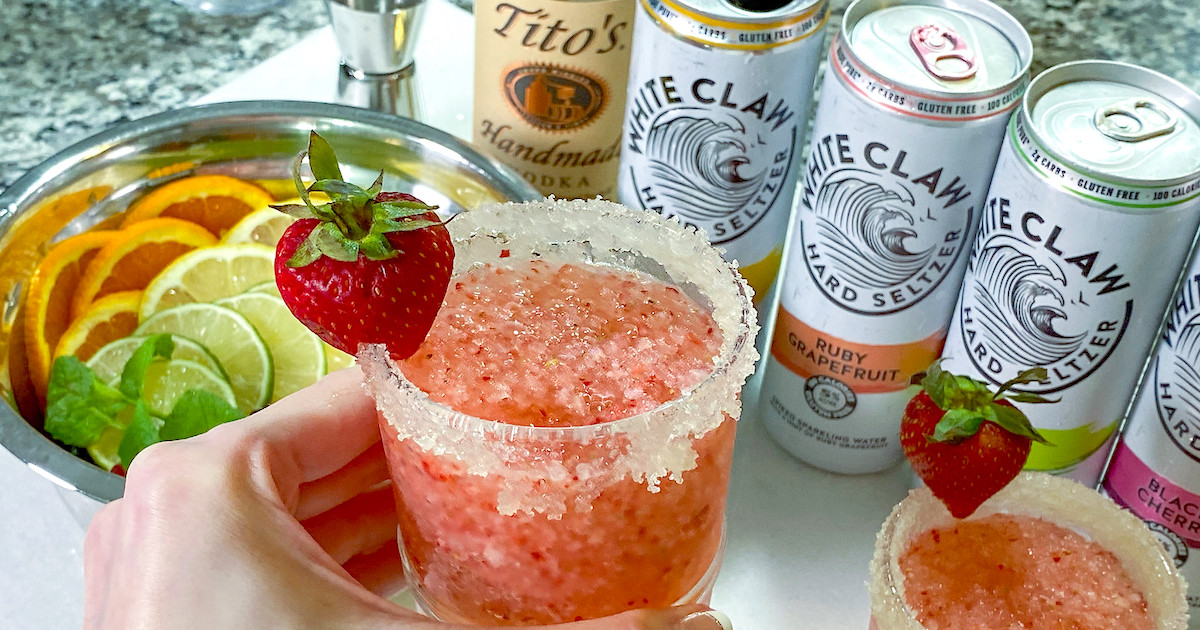 This White Claw Drink Recipe Makes the Best Slushies for Summer!