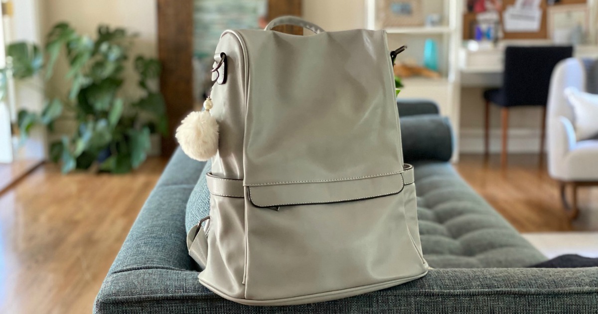 lightweight nylon backpack purse